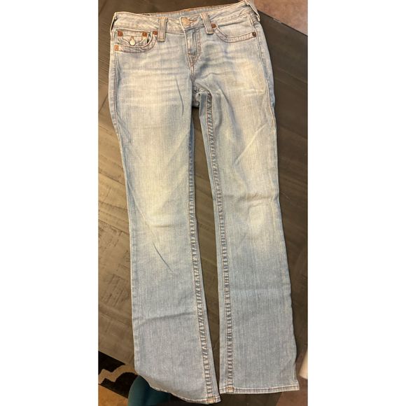 True Religion Hi-Rise Boot Cut Sz 28 - Picture 3 of 14